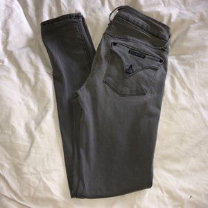 Hudson Collin Mid Rise Skinny Jeans